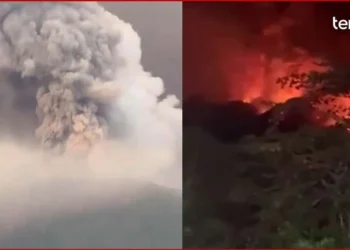 erupção vulcânica, atividade vulcânica, explosão