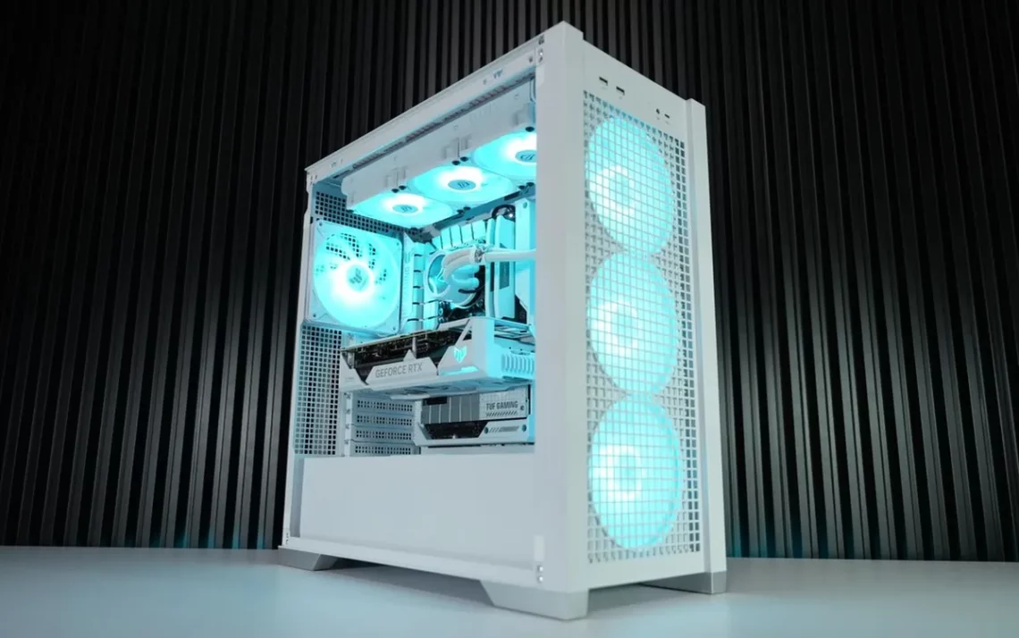 gabinete, gamer, gabinete RGB, modelo, Hayom;