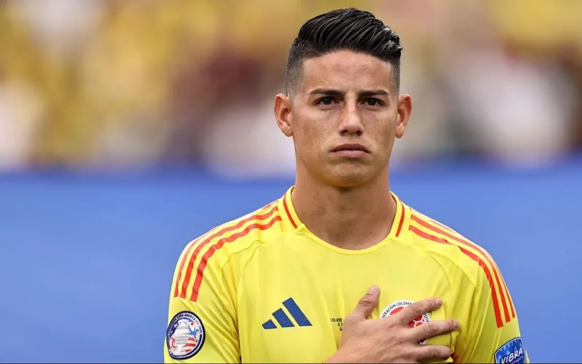 Rodríguez, jogador, colombiano, camisa, 10;