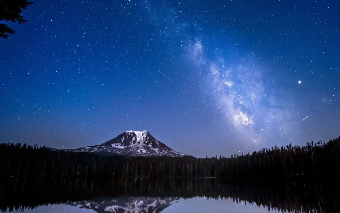 fenômenos, astronômicos, chuva, de estrelas, cometa, visíveis;