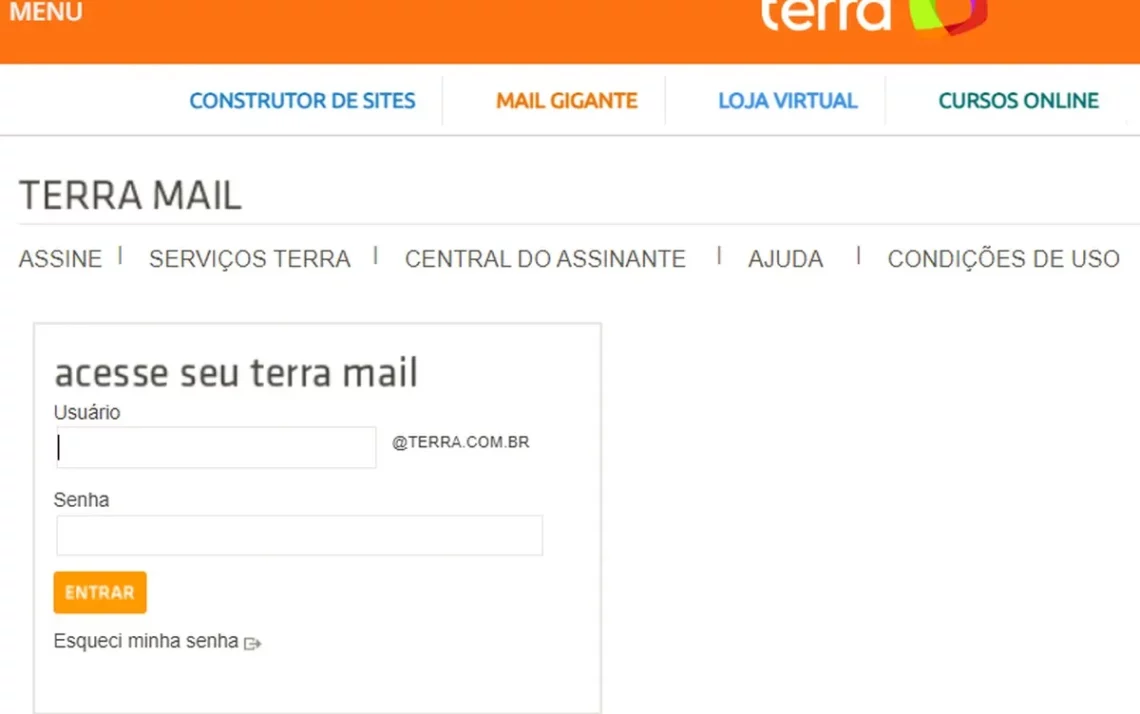 Terramail, Terra, fora do ar;