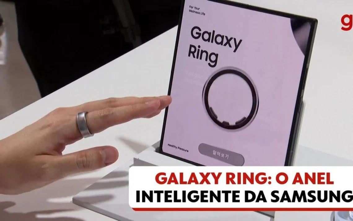 anel inteligente, anel da Samsung, anel inteligente da companhia coreana;